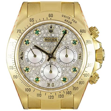 rolex pave diamond emerald|rolex diamond dial price.